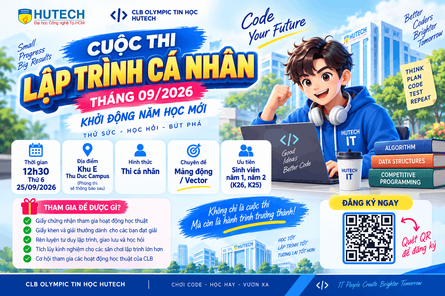 Cuộc thi lập trình cá nhân tháng 09 năm 2026