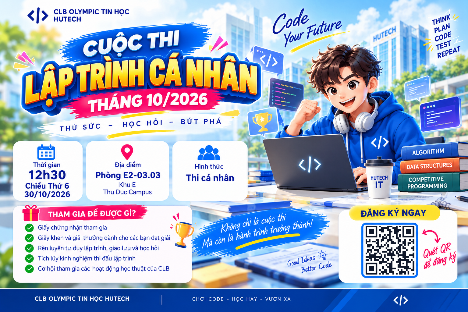 Cuộc thi lập trình cá nhân tháng 10 năm 2026